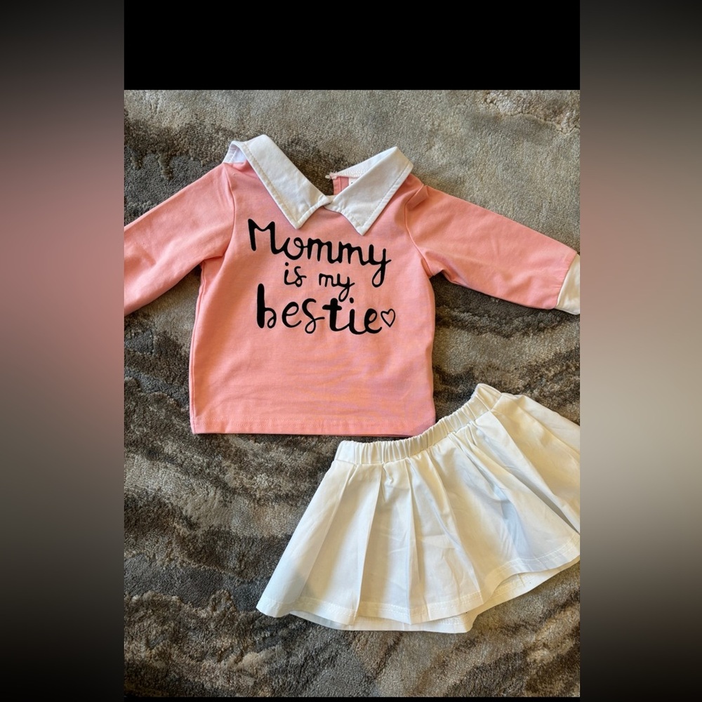 Mommy is my bestie set baby GIRL